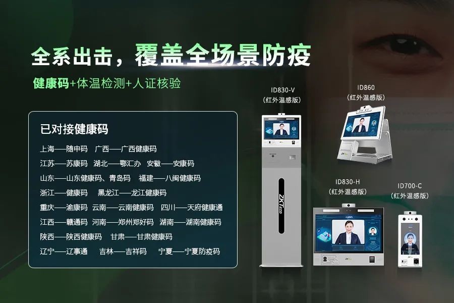“疫線(xiàn)”雙子星：熵基科技“人證溫碼”四合一，護航一碼暢通