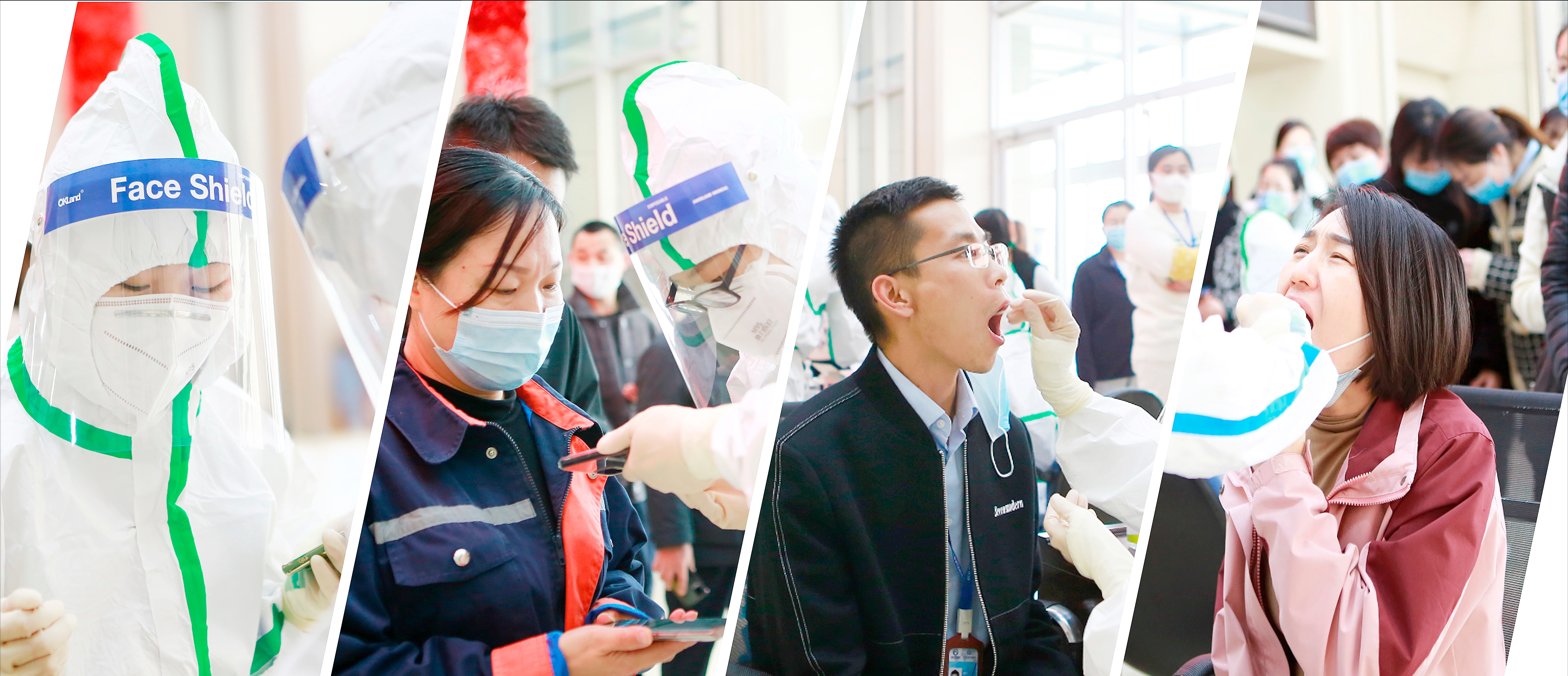 响应政府号召 筑牢疫情防线｜万达集团组织开展全员核酸检测工作