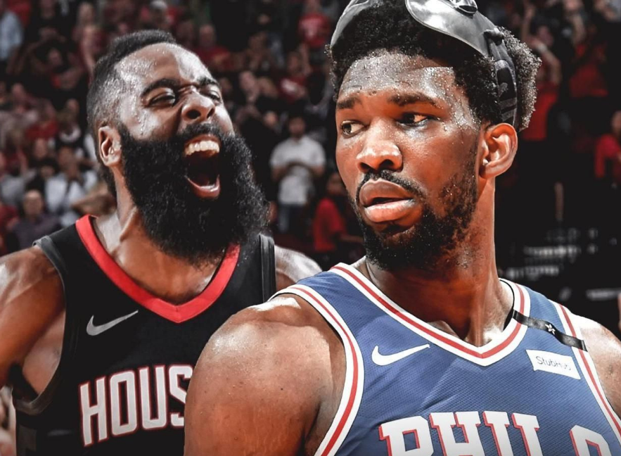 nba为什么有人到别的对(为何76人队这么想要得到哈登搭档恩比德？会是最恐怖的内外线组合)