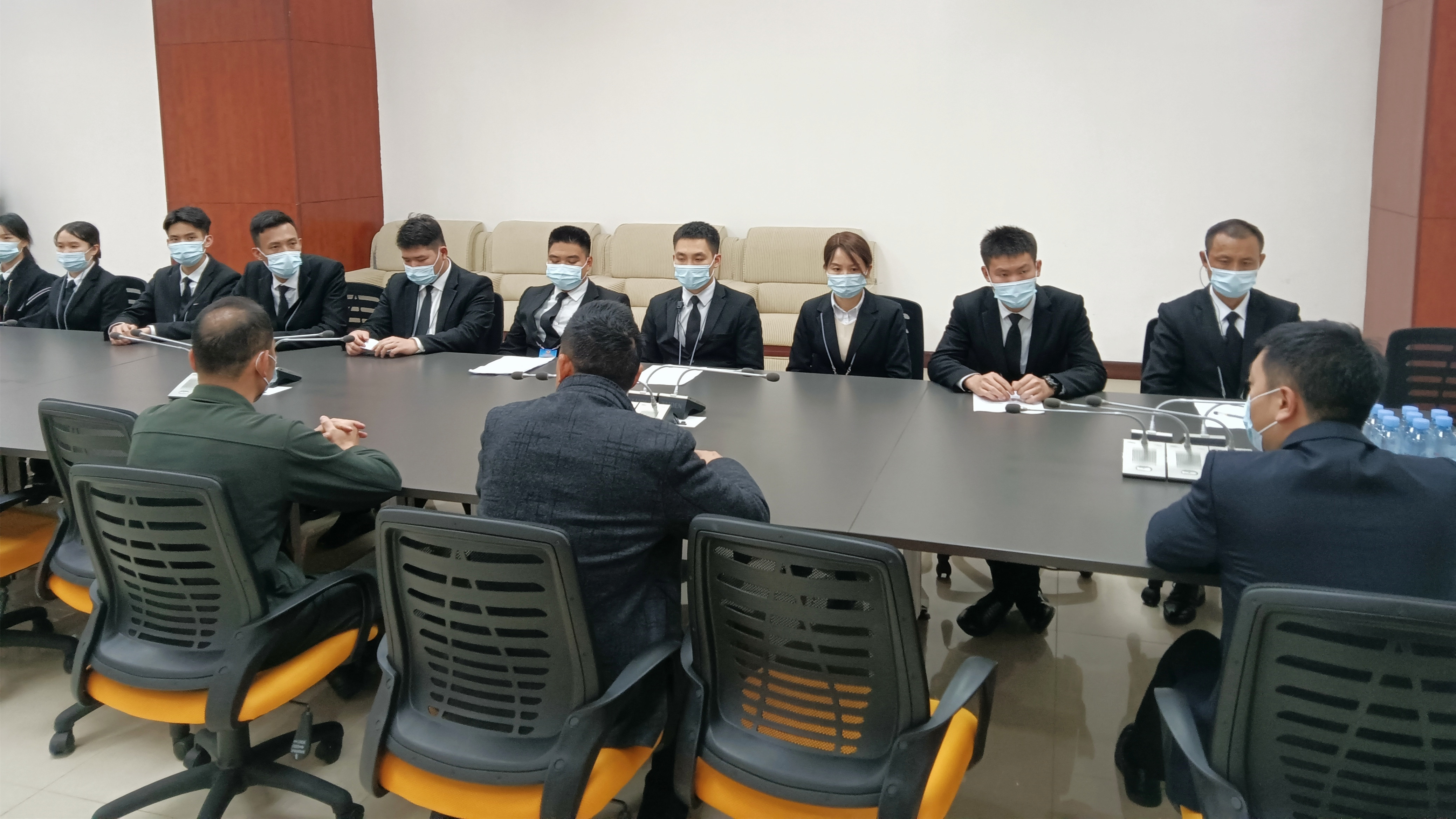 万腾保安圆满完成自治区政协十二届五次会议安保服务工作