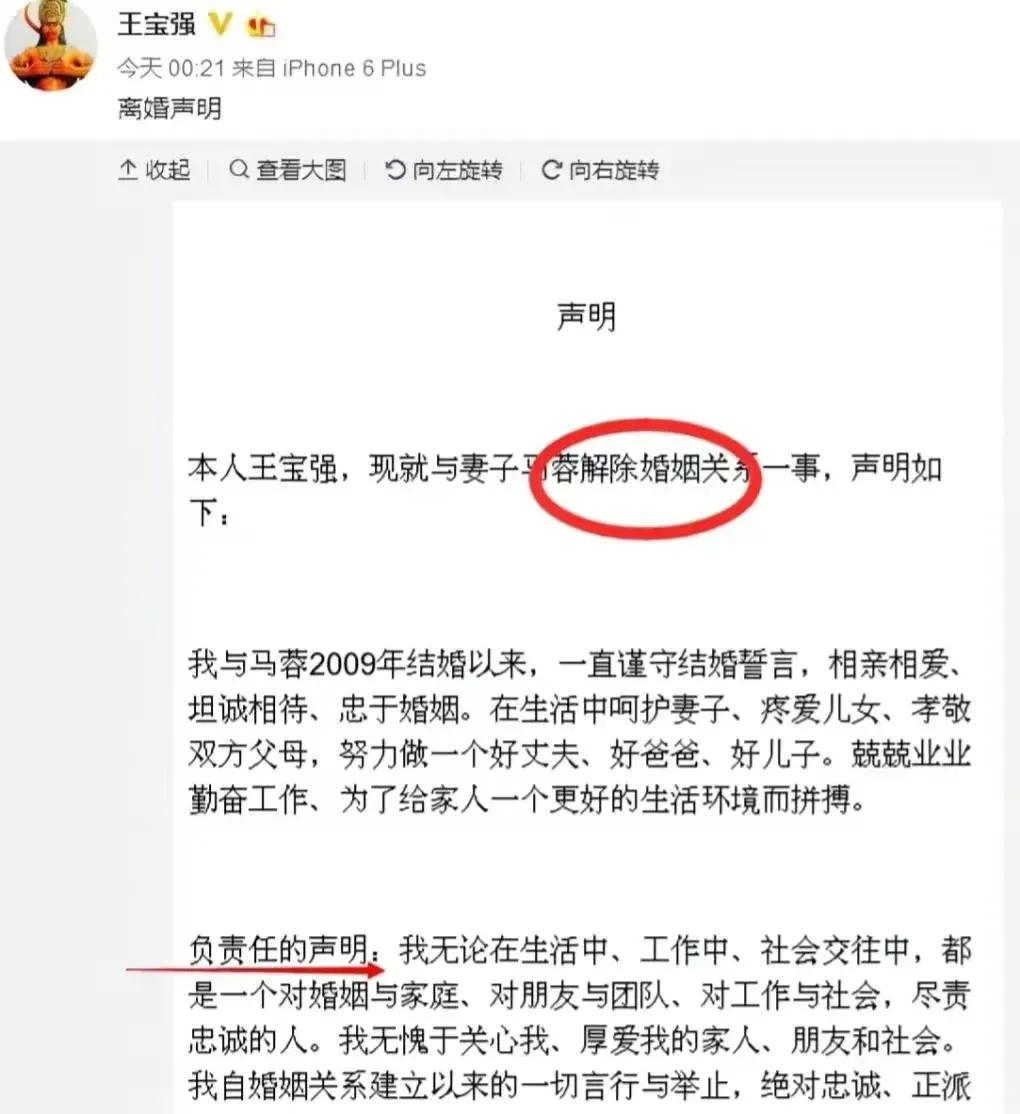 有种“整容”叫王宝强离婚，前妻马蓉变化不大，他却像换个人