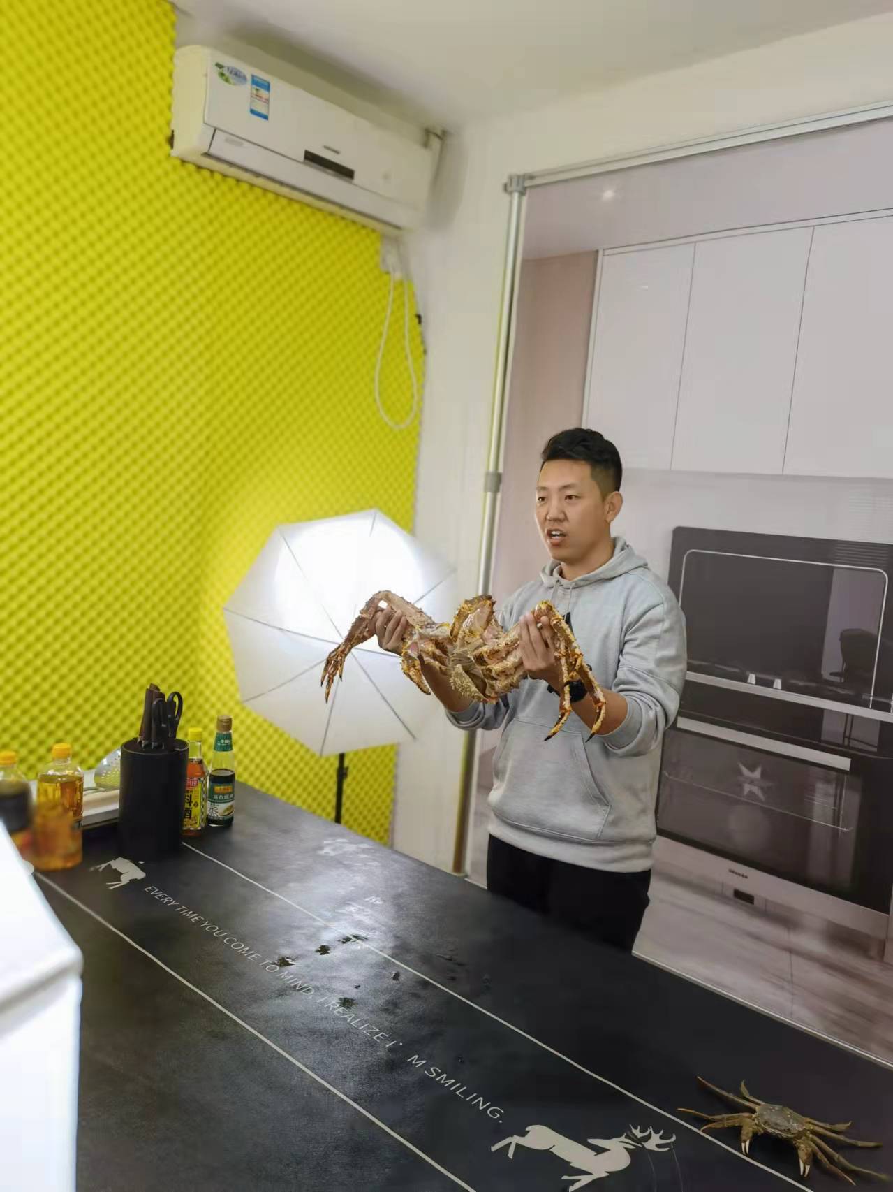 山东济南帝王蟹水饺宣传片视频拍摄花絮–上山传媒-上山传媒