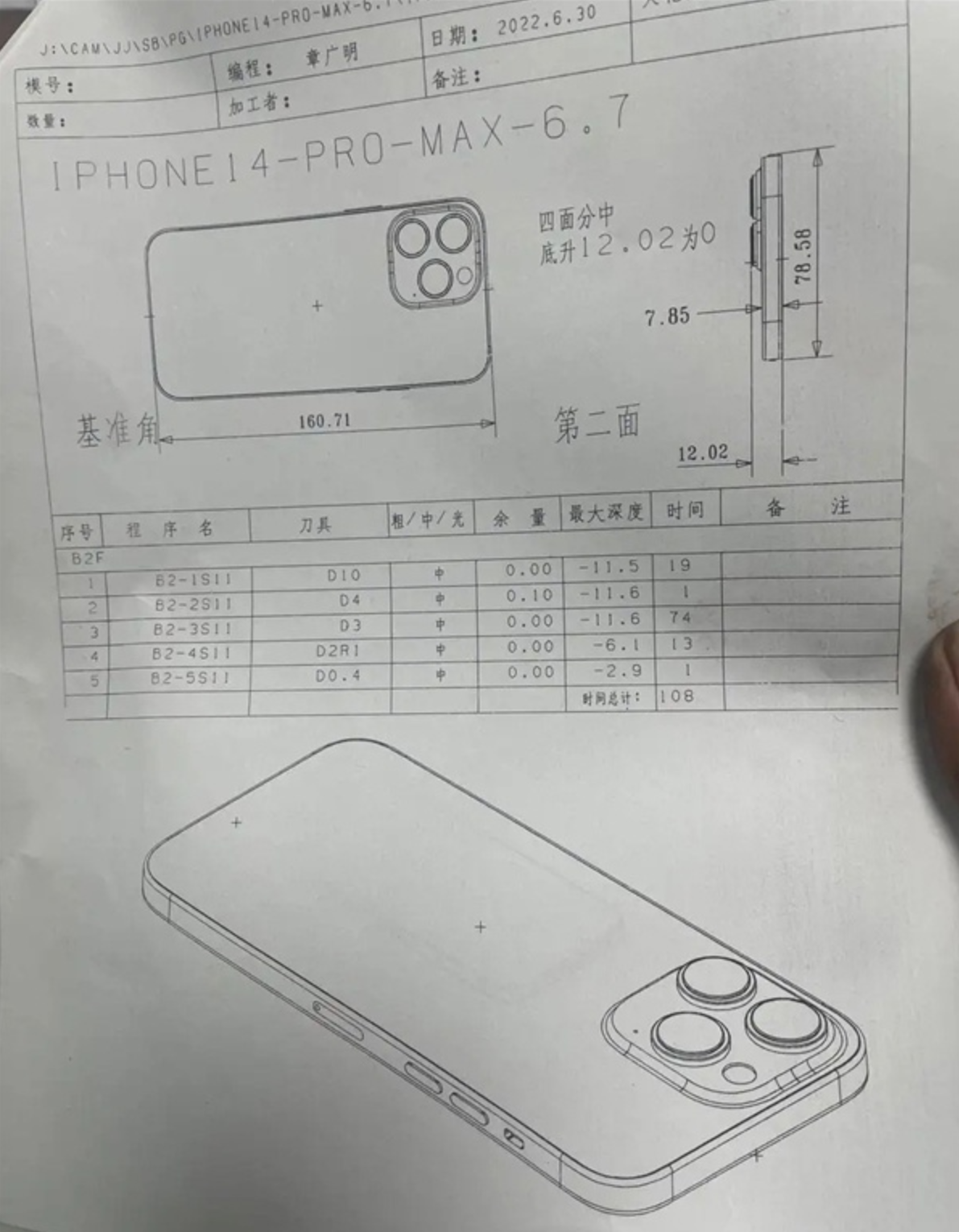 苹果iPhone 14 Pro相机凸起很严重？不算啥，iPhone 15直接上潜望