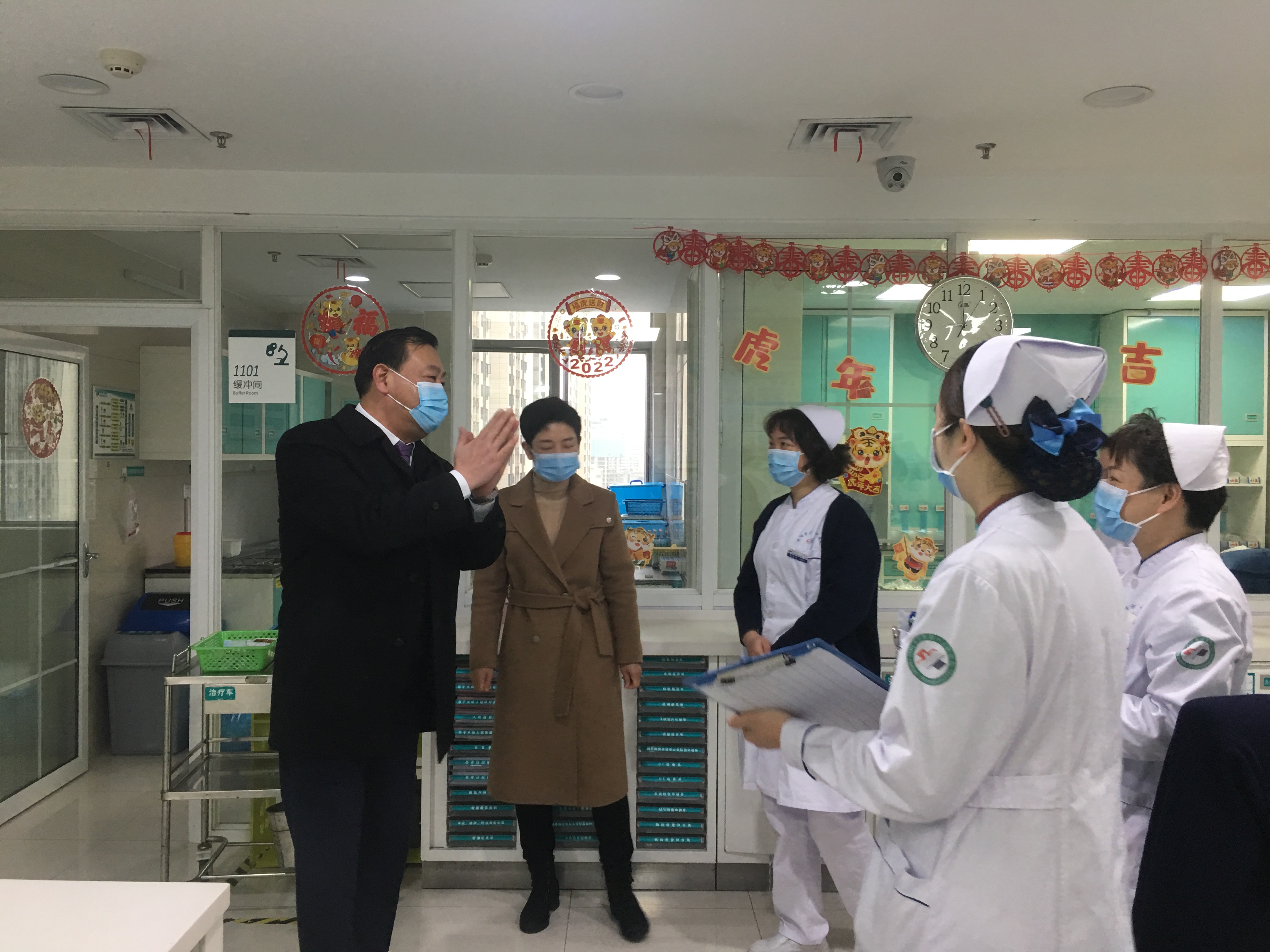 春节我在岗①丨殷殷关怀暖人心 美好祝福贺新春
