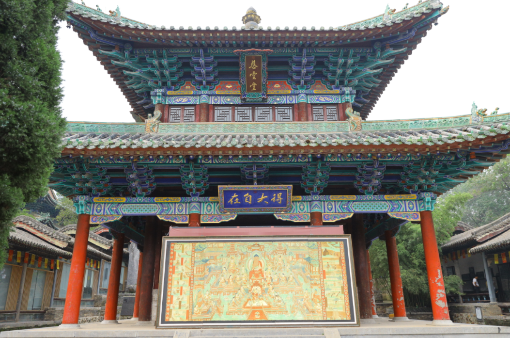 中国国际文化交流基金会———国际文化交流基地于嵩山少林寺落牌