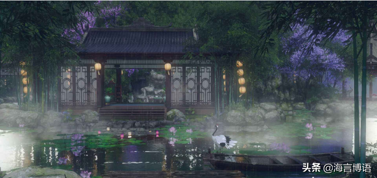 庆儿心语~离落别情晚，听荷诉衷情