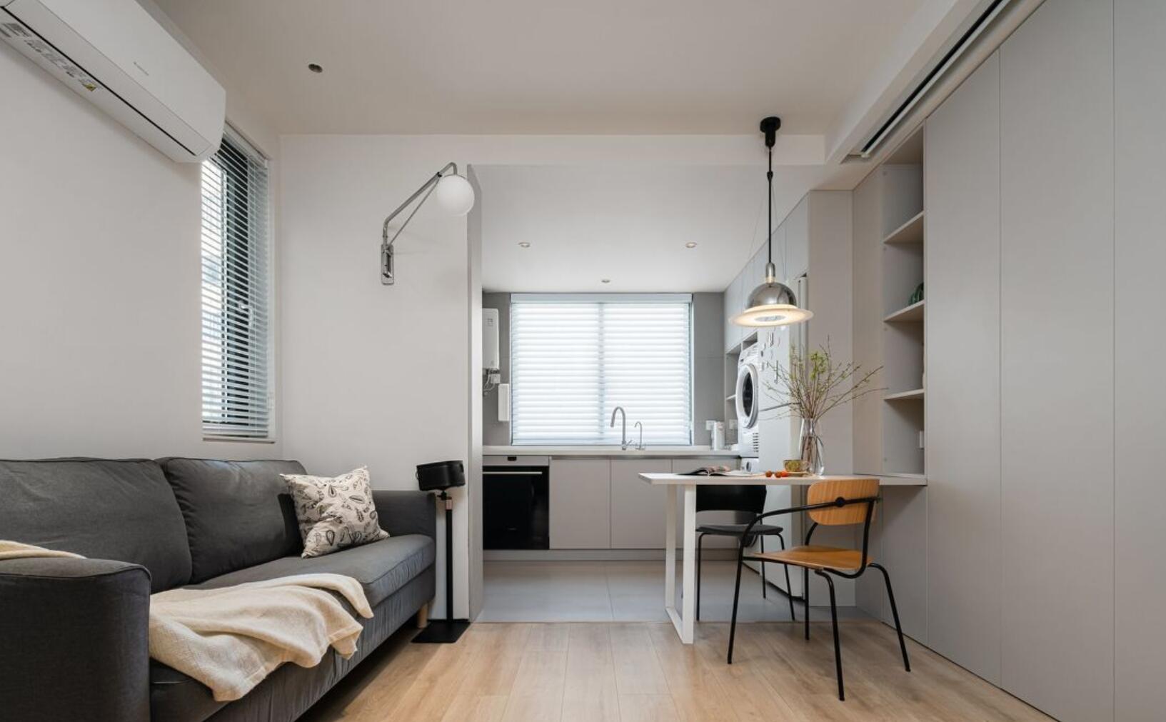 装修一定要拆墙？她69㎡小家，不做拆改工程，照样干净实用