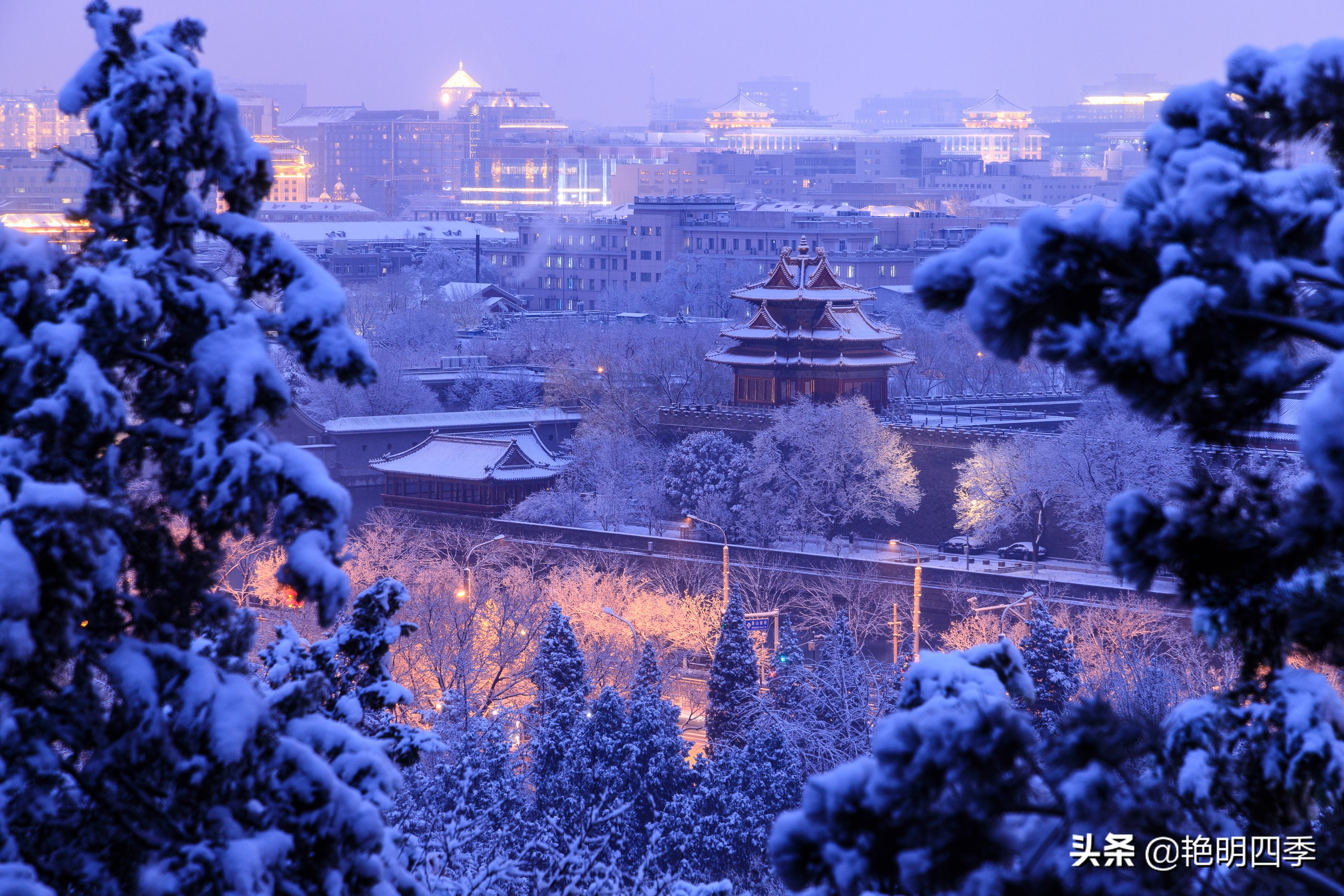 春天里，在紫禁城看一场大雪，与冬天做一个郑重的告别