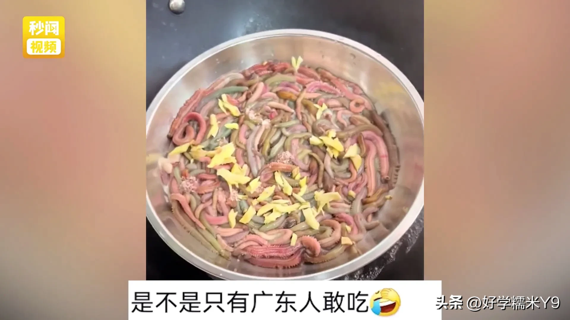 男子夜钓发现无数烟头(近日，广东珠海,一男子夜钓时突然发现河里出现许多快速游动的烟)