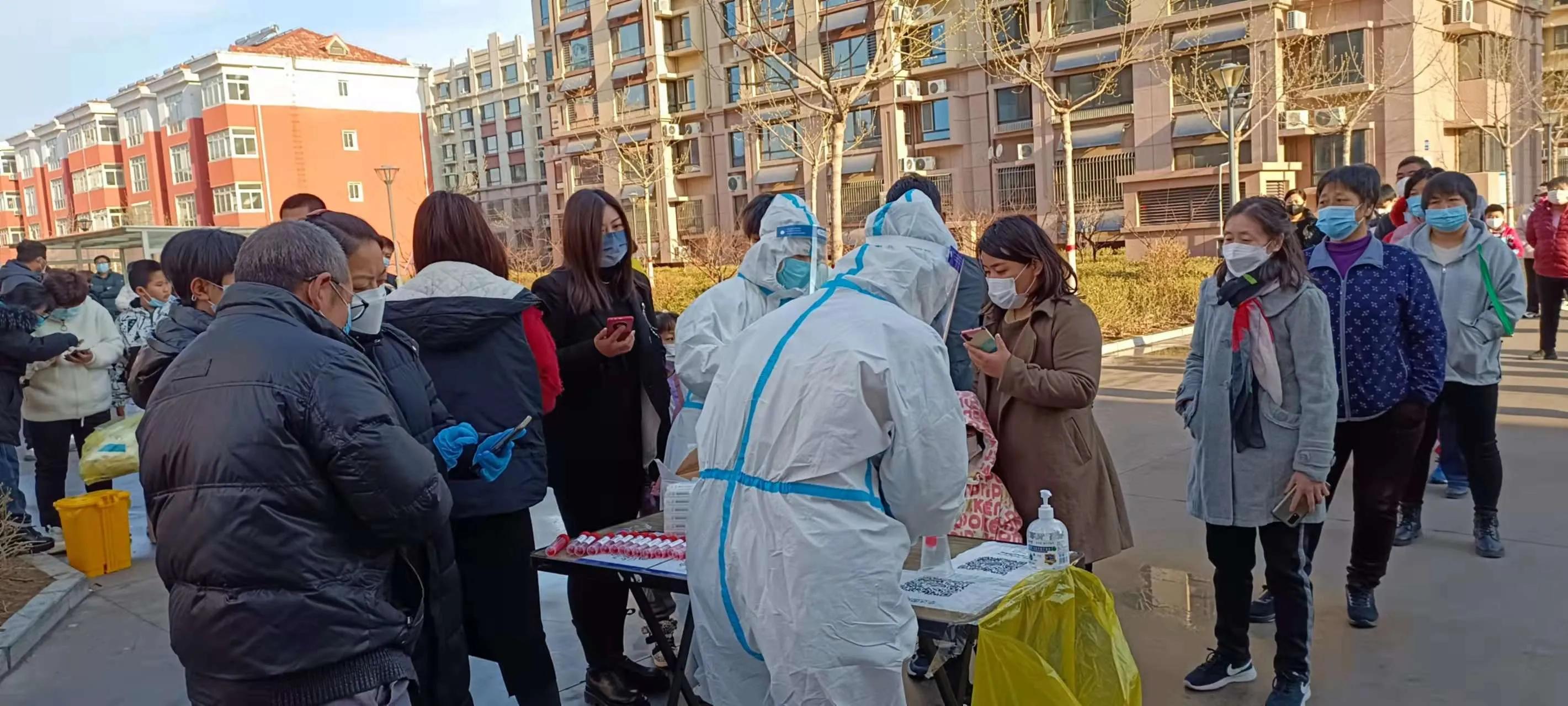 秦皇岛市抚宁区交通局全民核酸战疫情志愿服务暖骊城