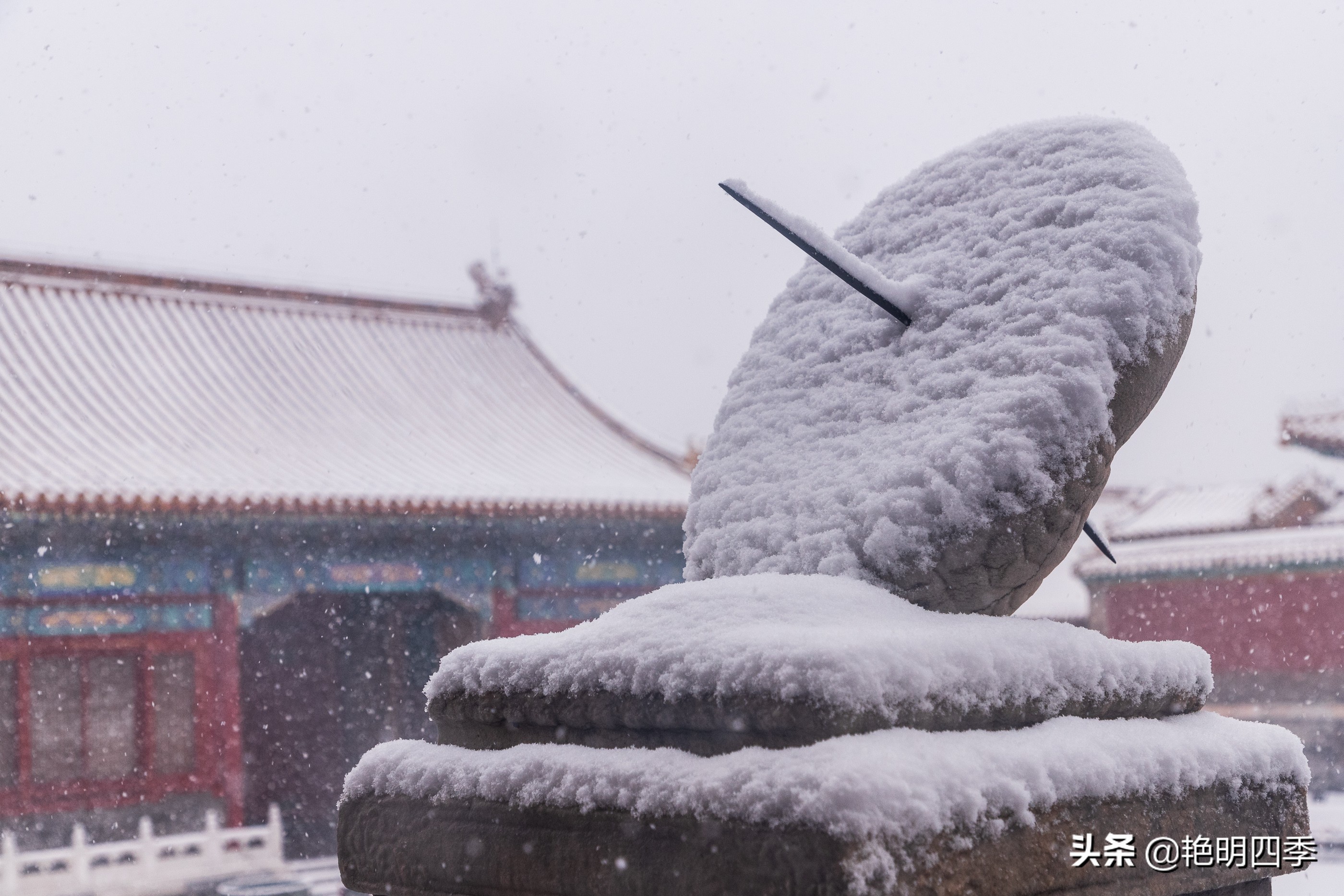 春天里，在紫禁城看一场大雪，与冬天做一个郑重的告别