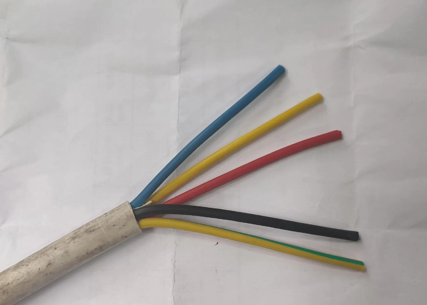 当电缆线不是黄、绿、红、蓝、双色线，该如何根据线色来接线