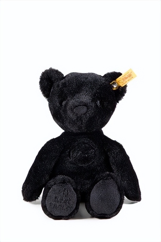 "黑色是永远的流行色",全黑闪电泰迪熊,既是经典又是潮流.