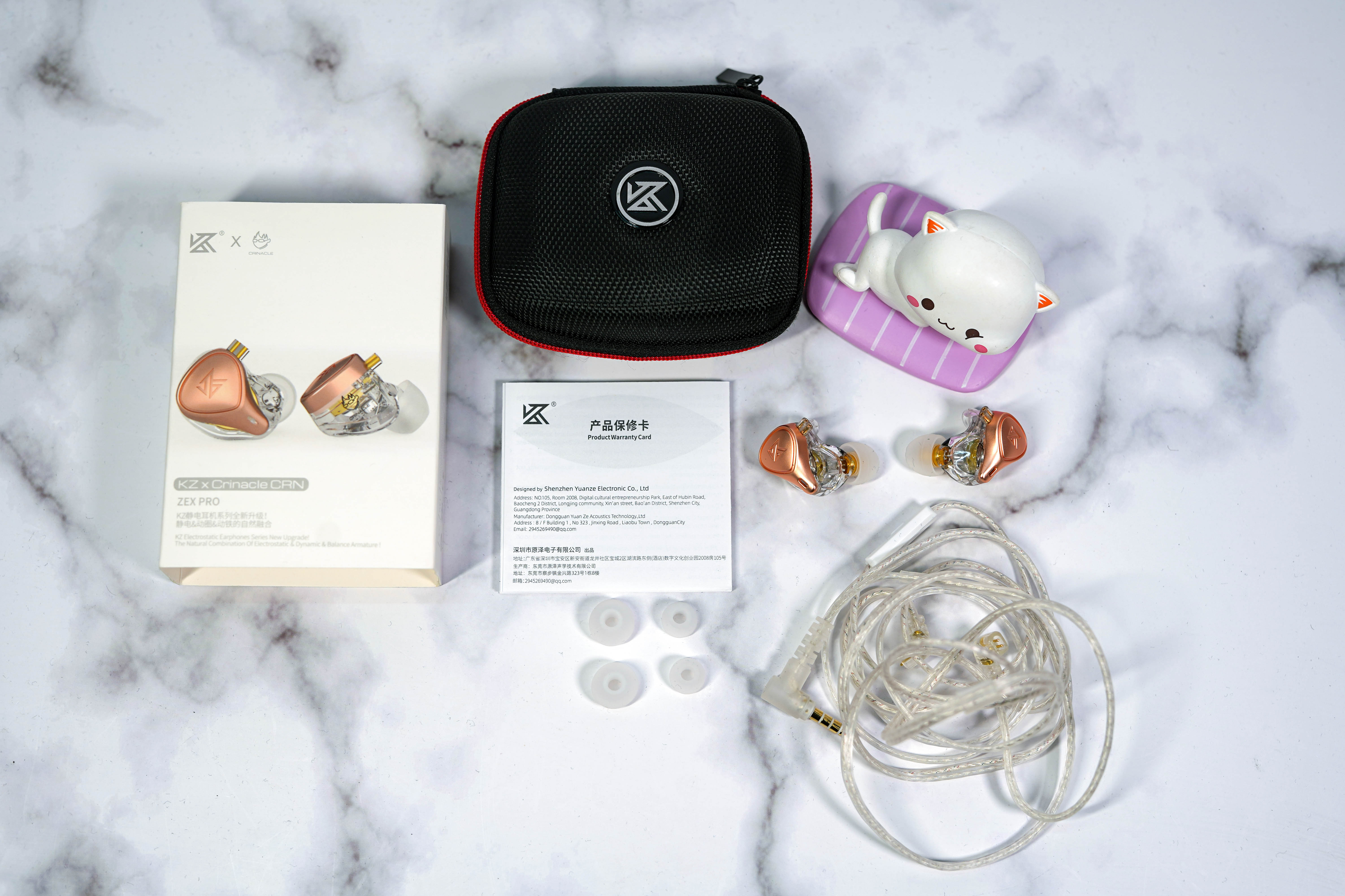 百元好音质，静电+动铁+动圈6单元KZ ZEX Pro静电耳机入手试听