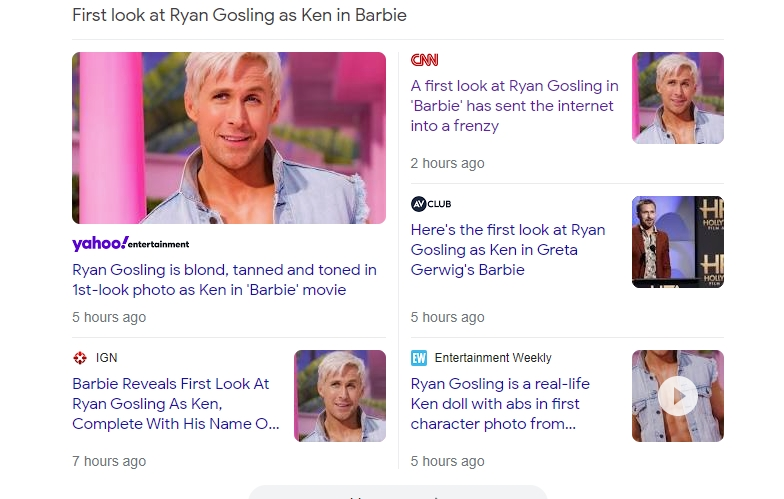 芭比娃娃也出真人版，“小丑女”扮演芭比，“高司令”凹造型