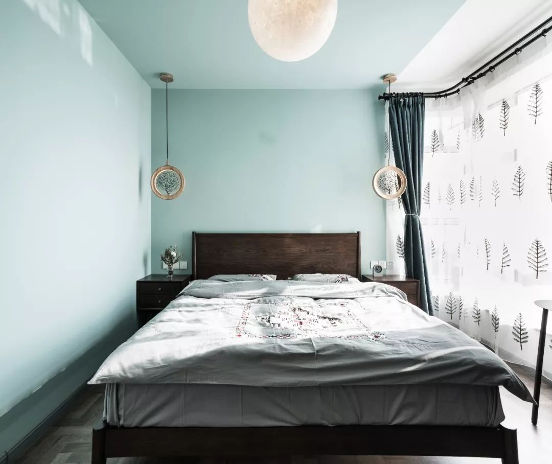 78平的小户型二居室，客餐厨放在一起，开放式布局好宽敞