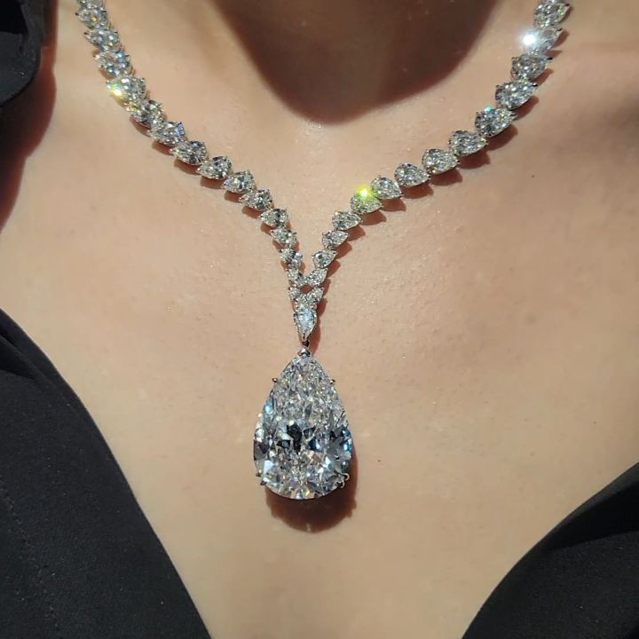 盘点有史以来世界上最昂贵的15条钻石项链珠宝，这才是最完美的