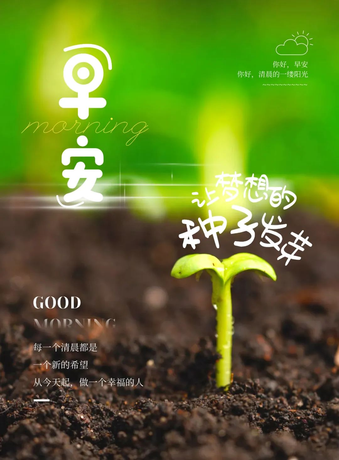 「2022.05.08」早安心语，母亲节正能量语录句子 祝福海报图片带字