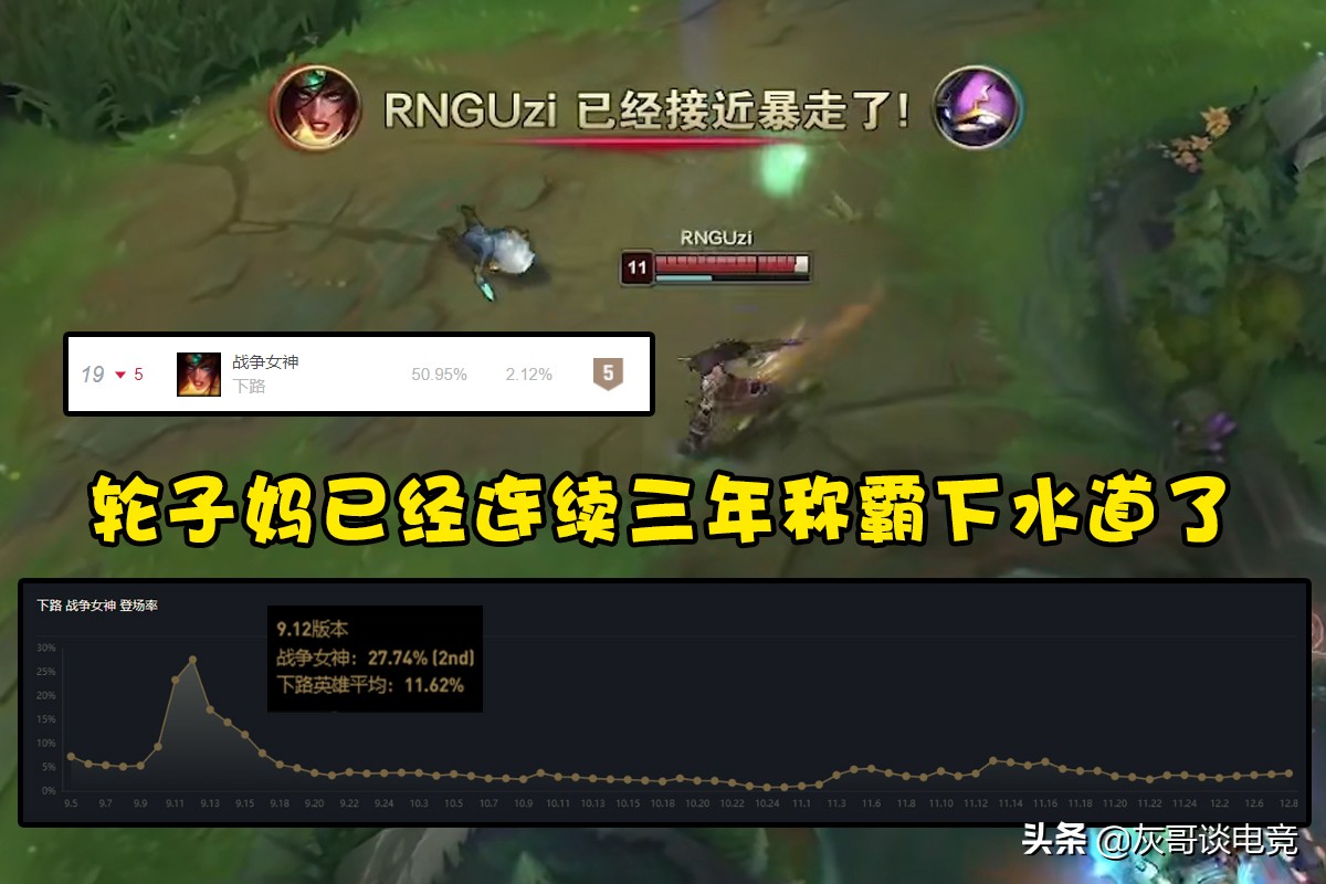 LOL公认急需重做的ADC，因机制落后沦为工具人，设计师都救不了她