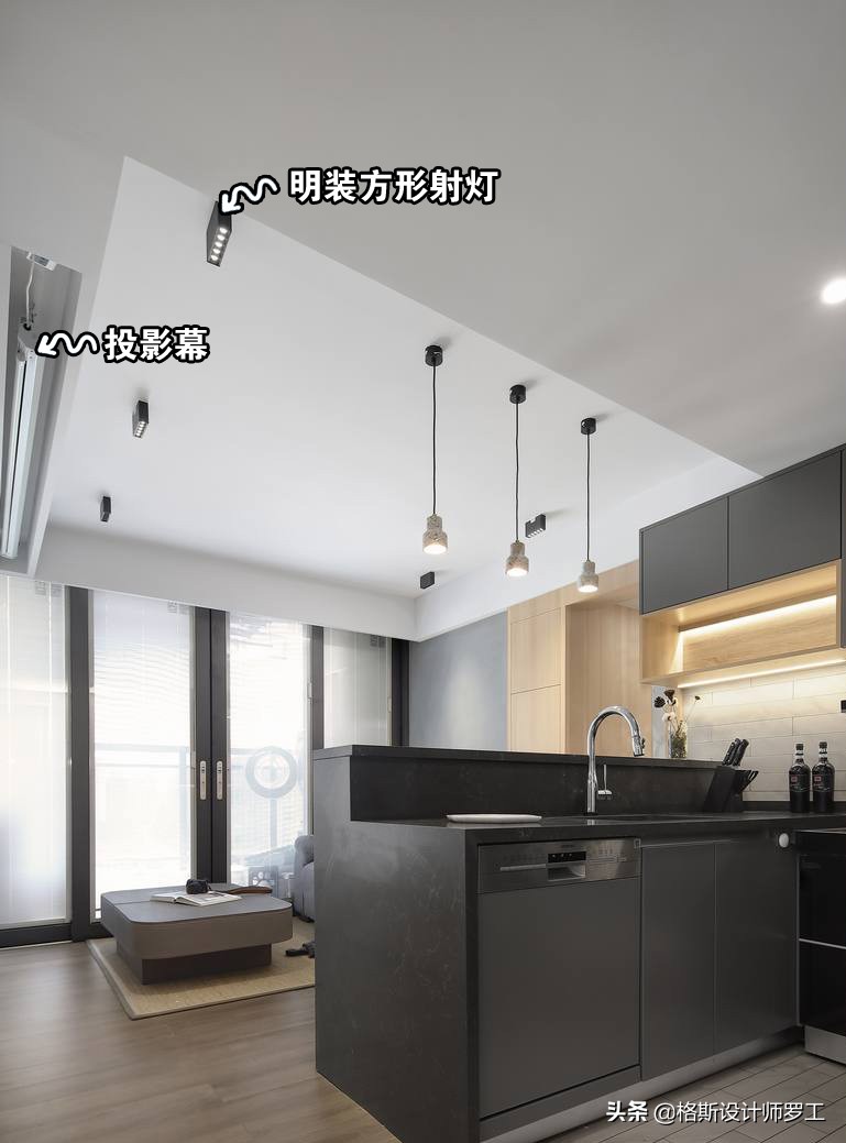 90后夫妻48㎡小家火了，超多收纳空间，卫生间玻璃间隔，好羡慕