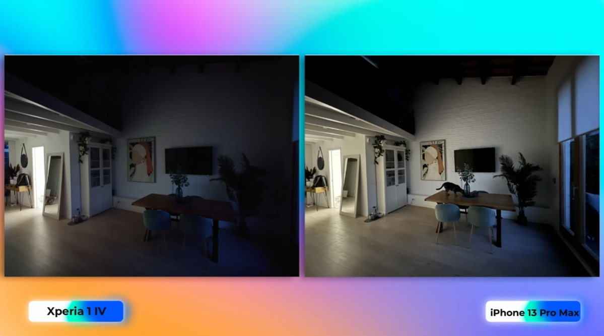 索尼Xperia1IV拍照对比苹果13ProMax，高端机皇的较量，难分伯仲