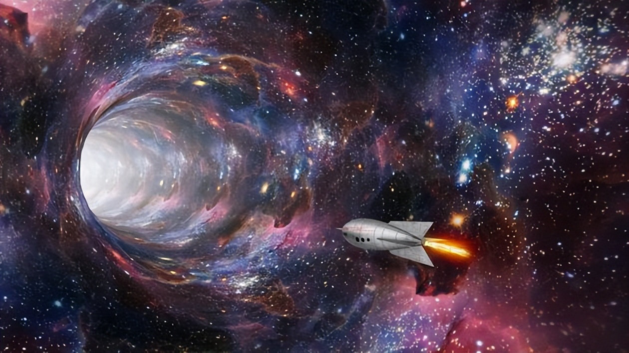 穿越另一宇宙的时空隧道，用爱因斯坦的方程计算，极有可能存在