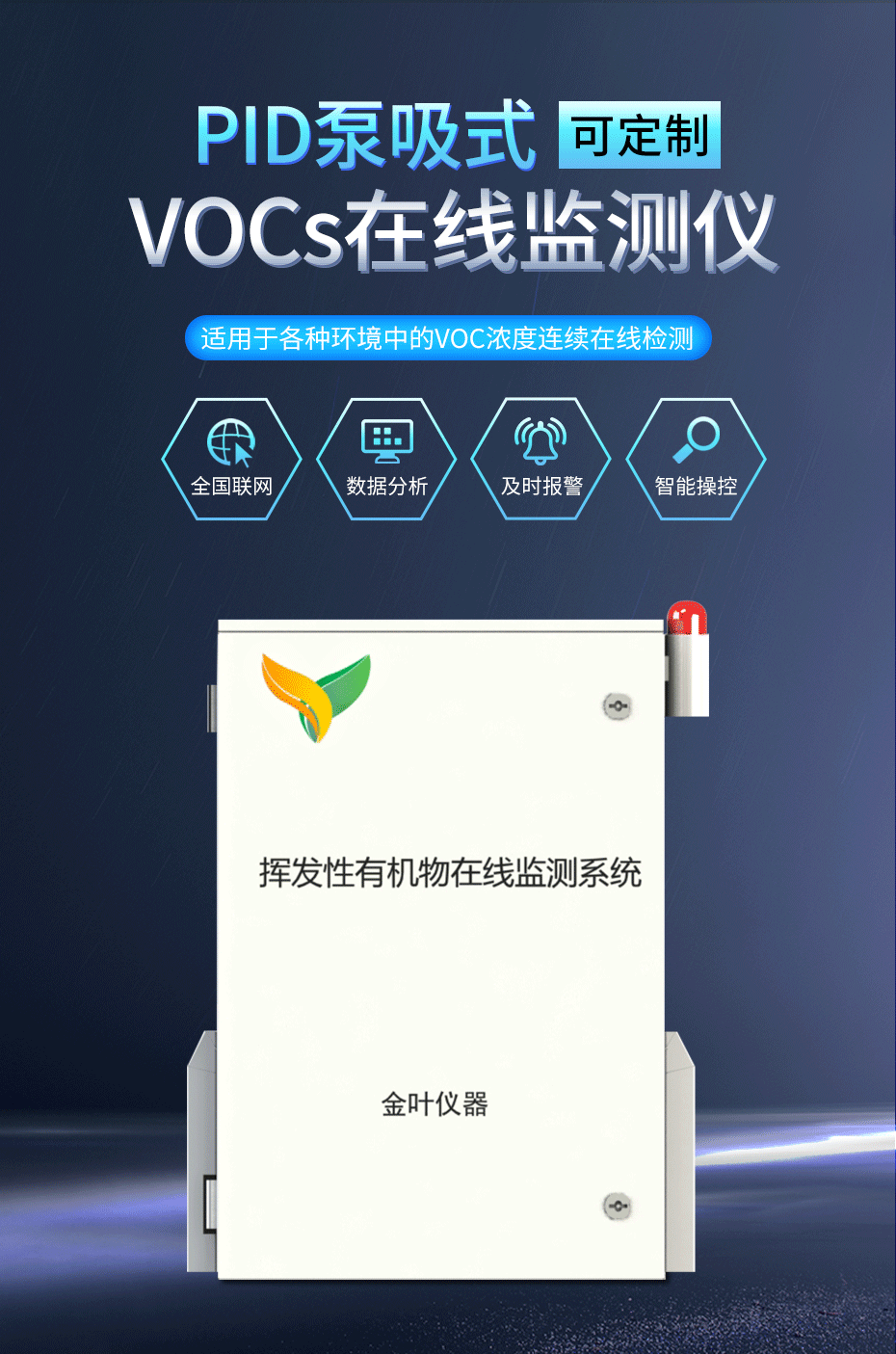vocs在線監測儀在工業園區的監測方案