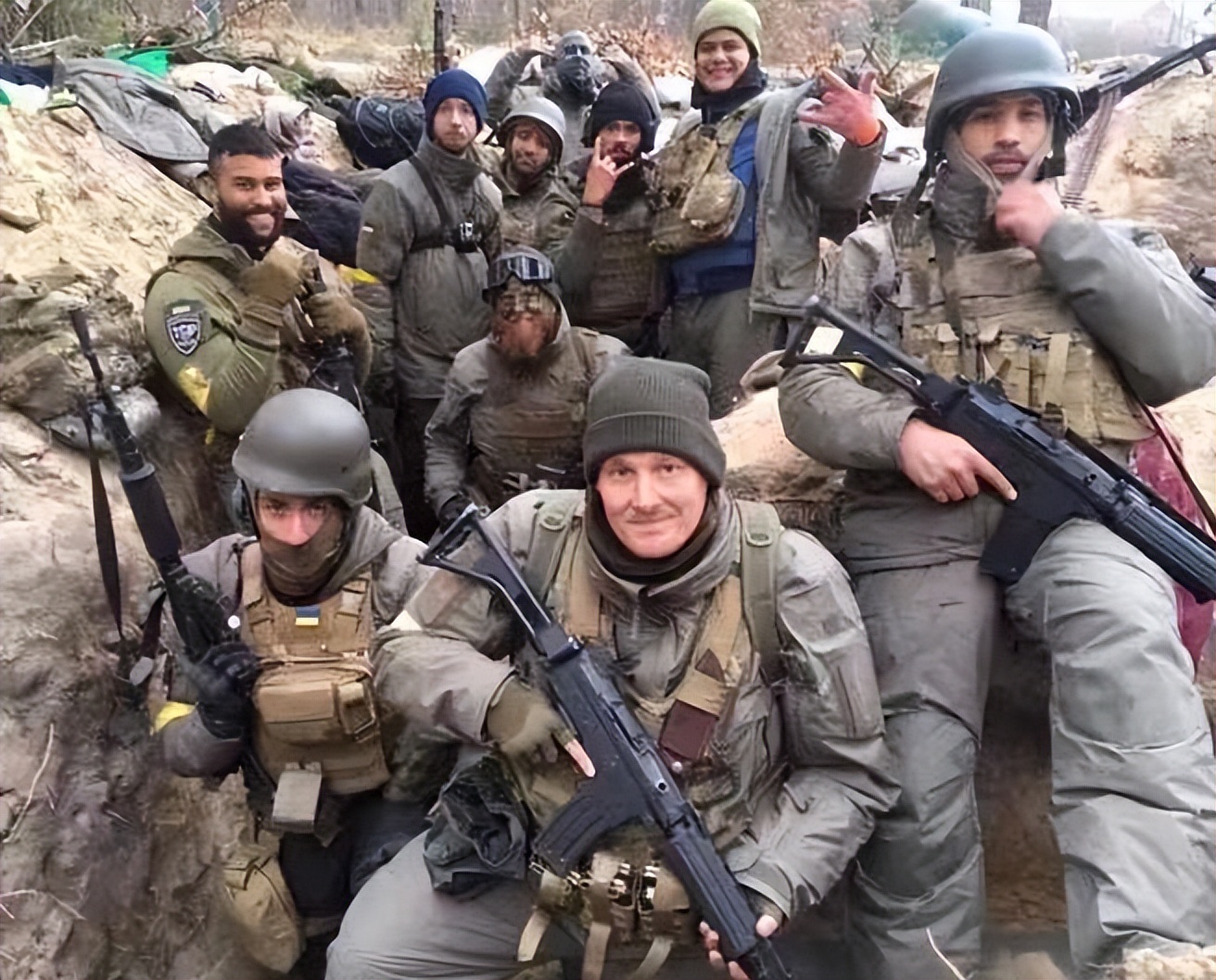 乌克兰雇佣军图片