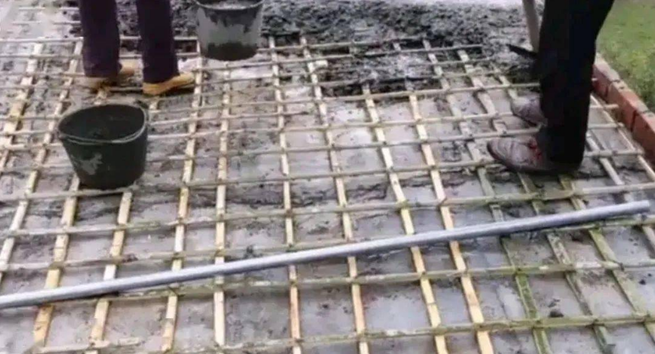 用竹子代替钢筋，浇灌的混凝土到底有没有用？真的能住人吗？