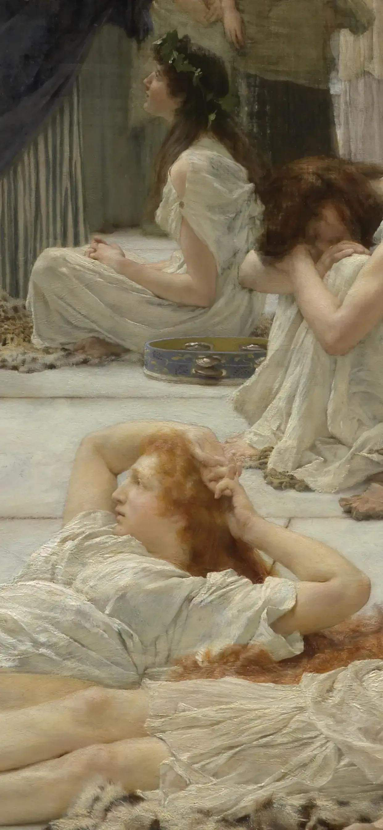 阿尔玛·塔德玛的 ​​​《The Women of Amphissa》