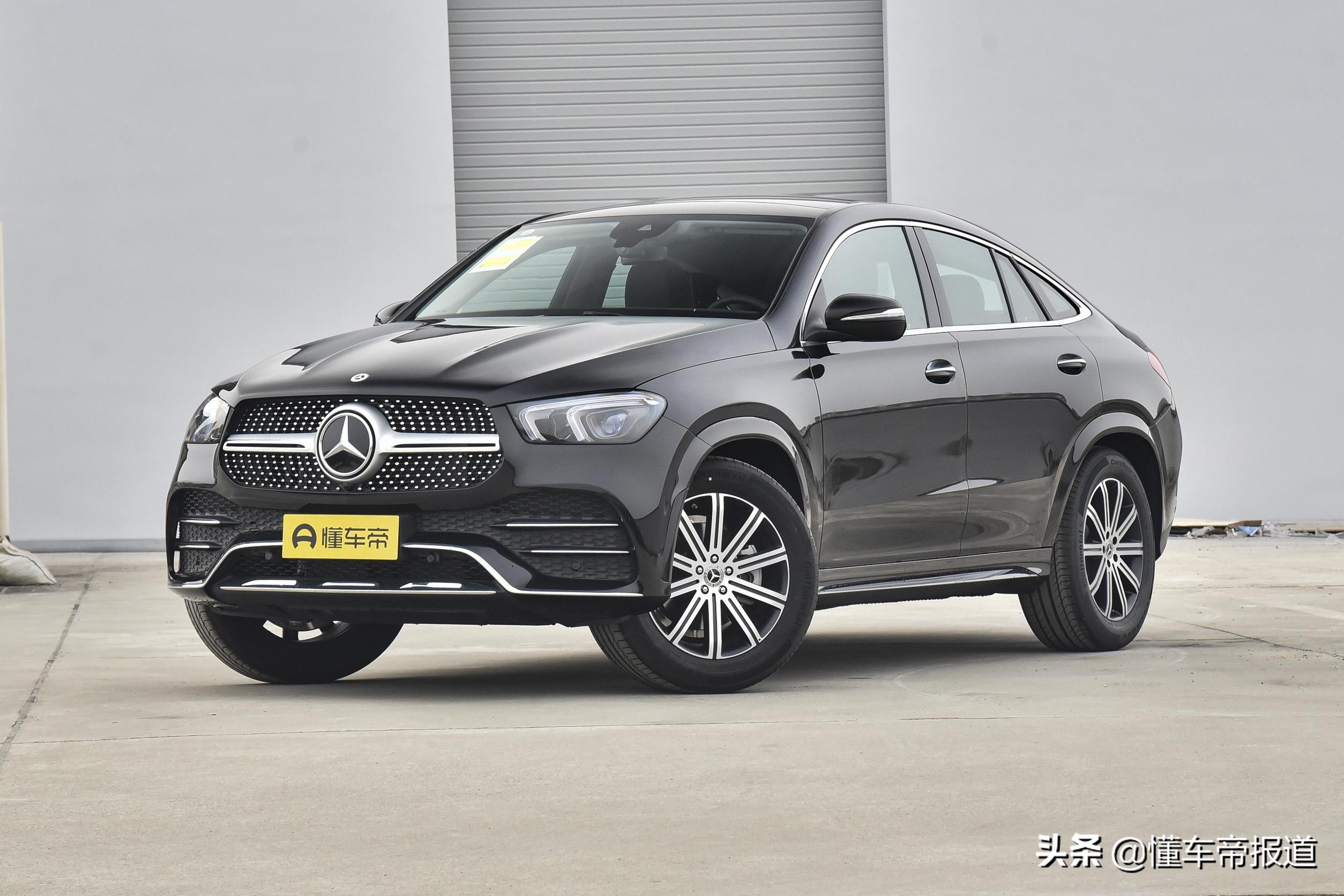 配置进行了调整,外观没有变化作为基于新一代gle车型打造的轿跑式suv