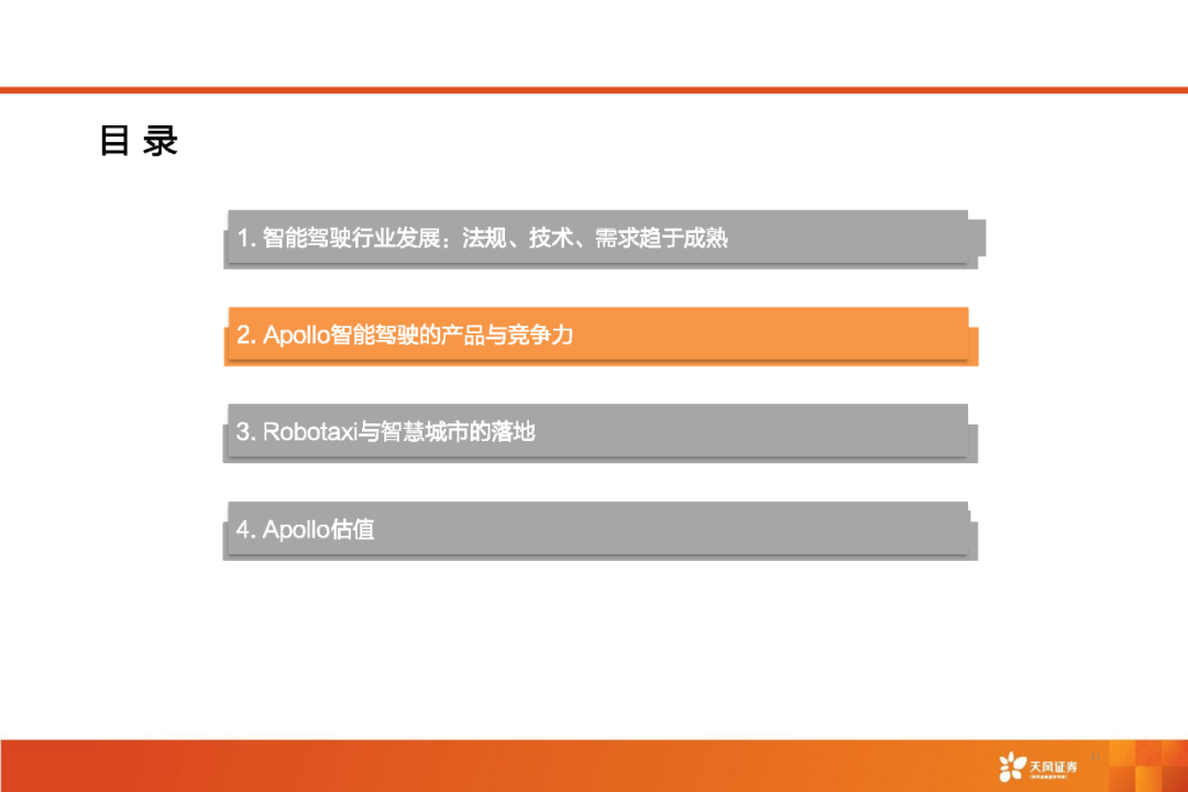 限时下载 | 百度 Apollo智能驾驶产品技术核心竞争力解析报告