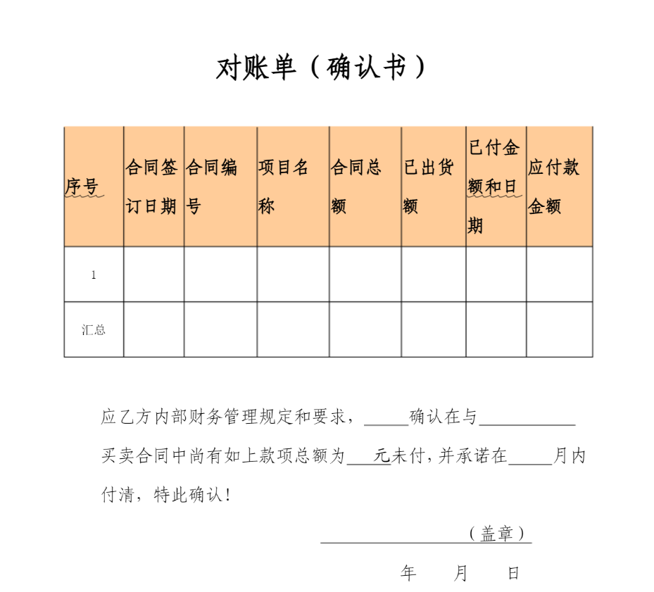 对账单怎么写-公司对账单怎么写