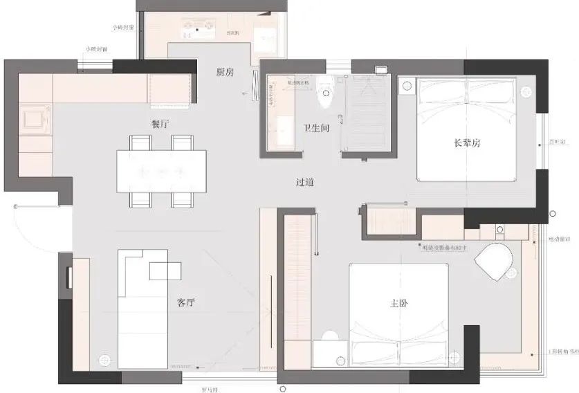 深圳女主晒70㎡独居小宅，装修那叫一个精致高级，让人羡慕不已