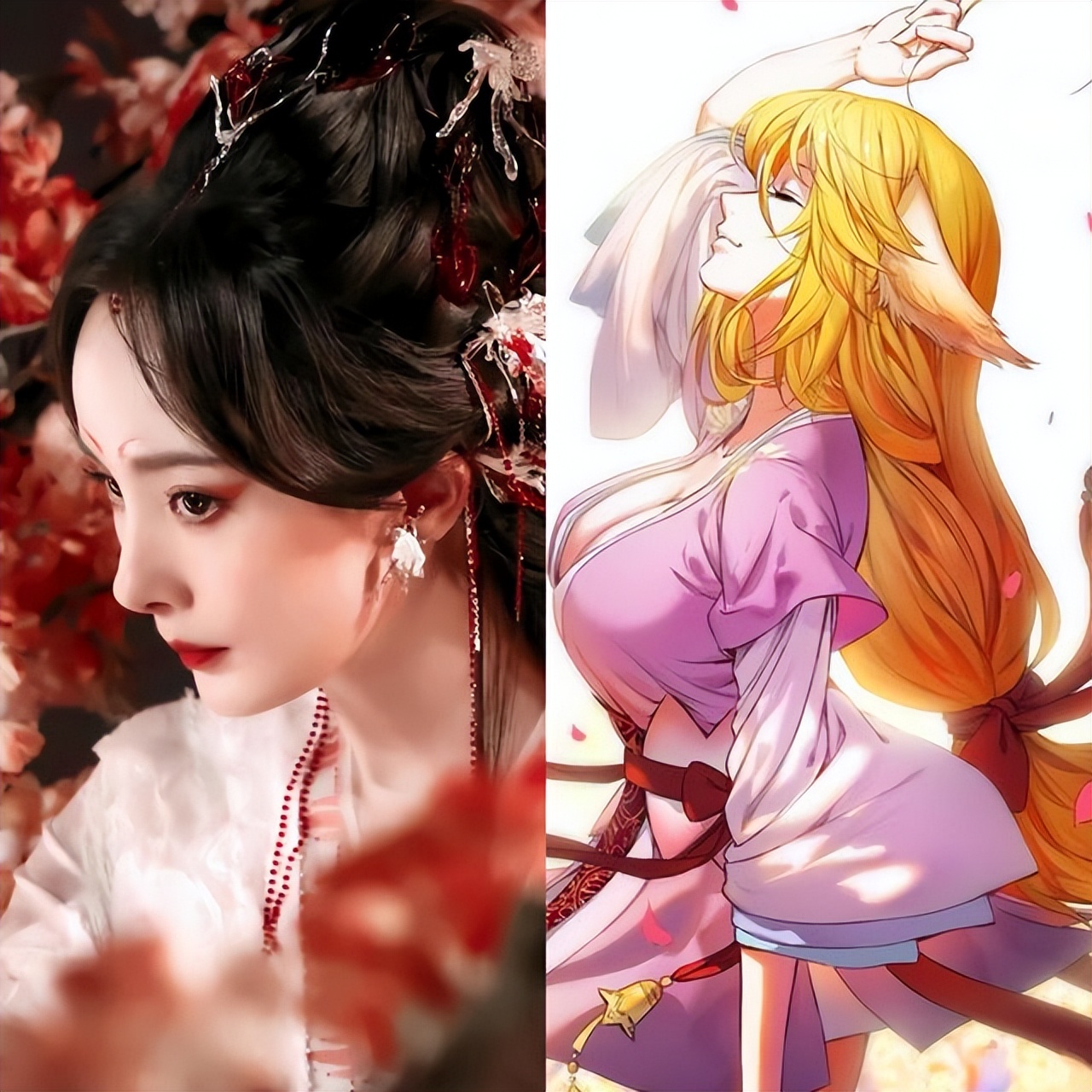 涂山红红成影楼小姐？真人版定妆太绝，狐妖动画官方转发被爆破