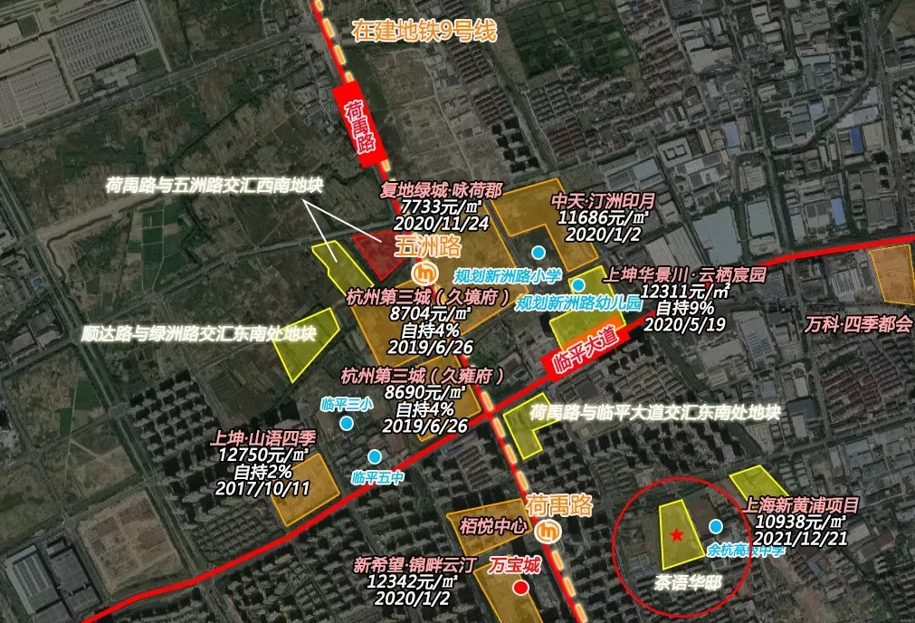 滨江、绿城、融创全都有！临平这些盘要盯紧，更有3、9号线地铁口