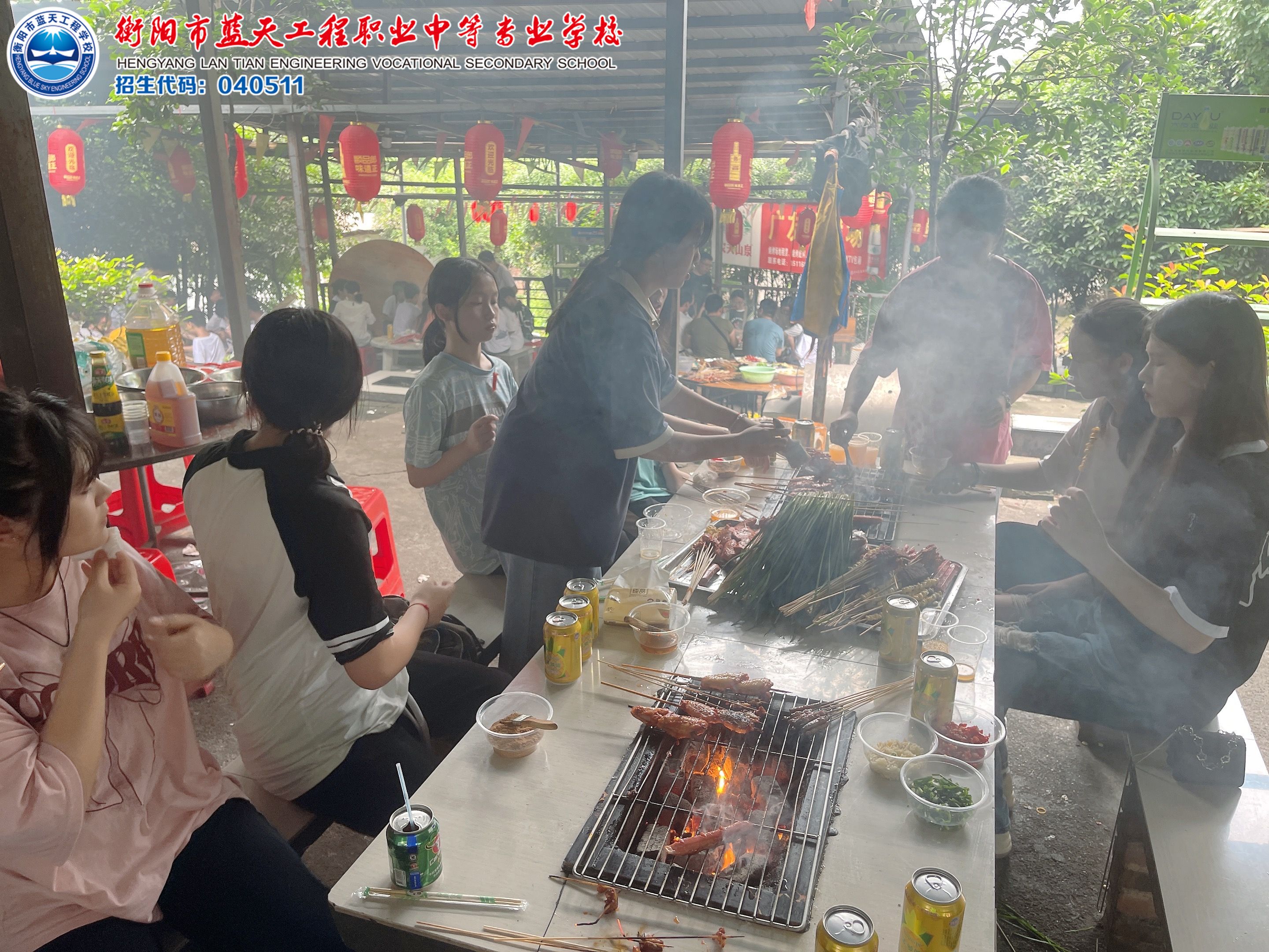 快樂的校園生活（四）：衡陽市藍天工程學校美食 伴健康成長