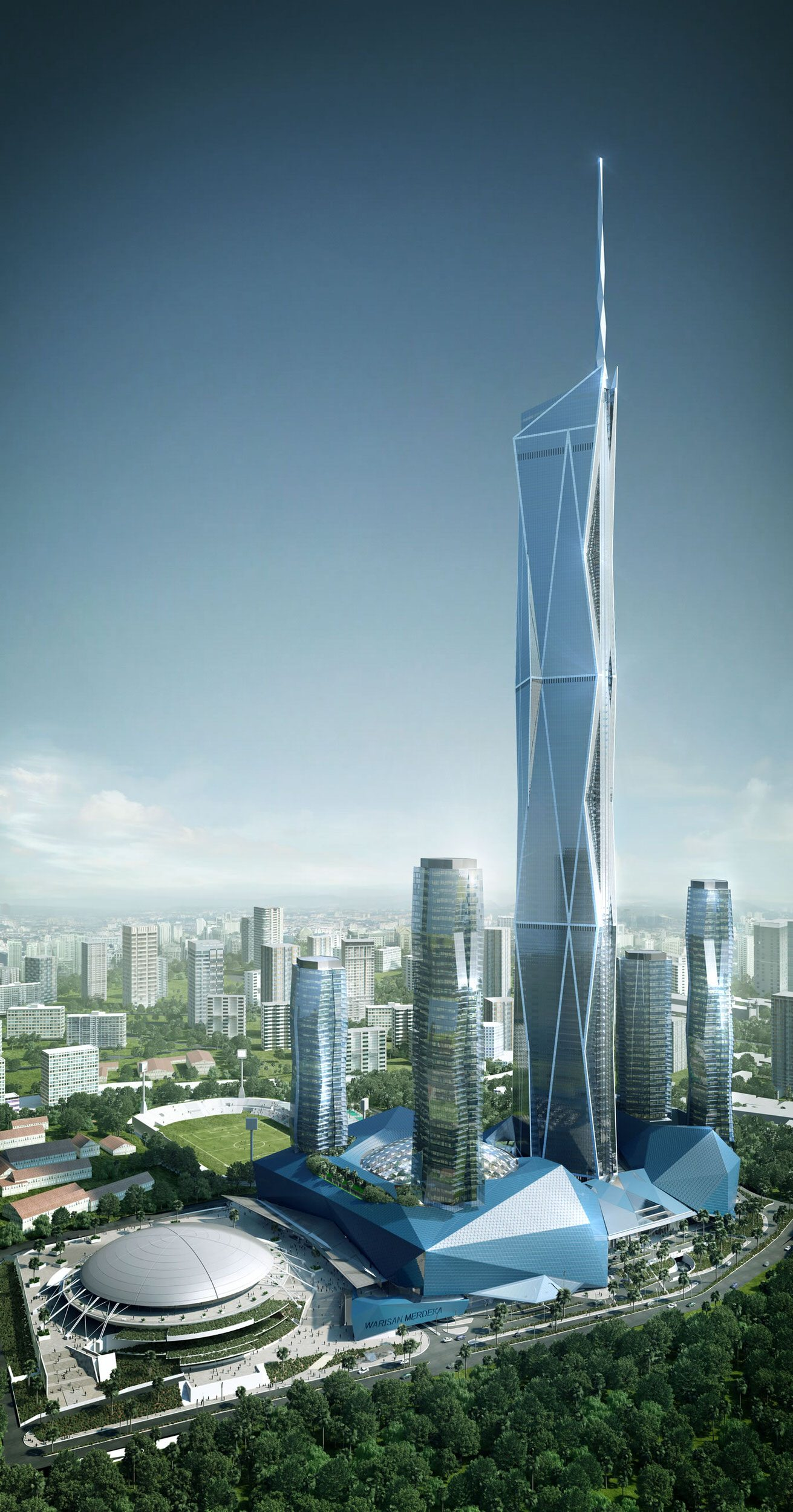 全球在建(核心筒已出地面)最高的十座摩天楼——中国绿地集团占半
