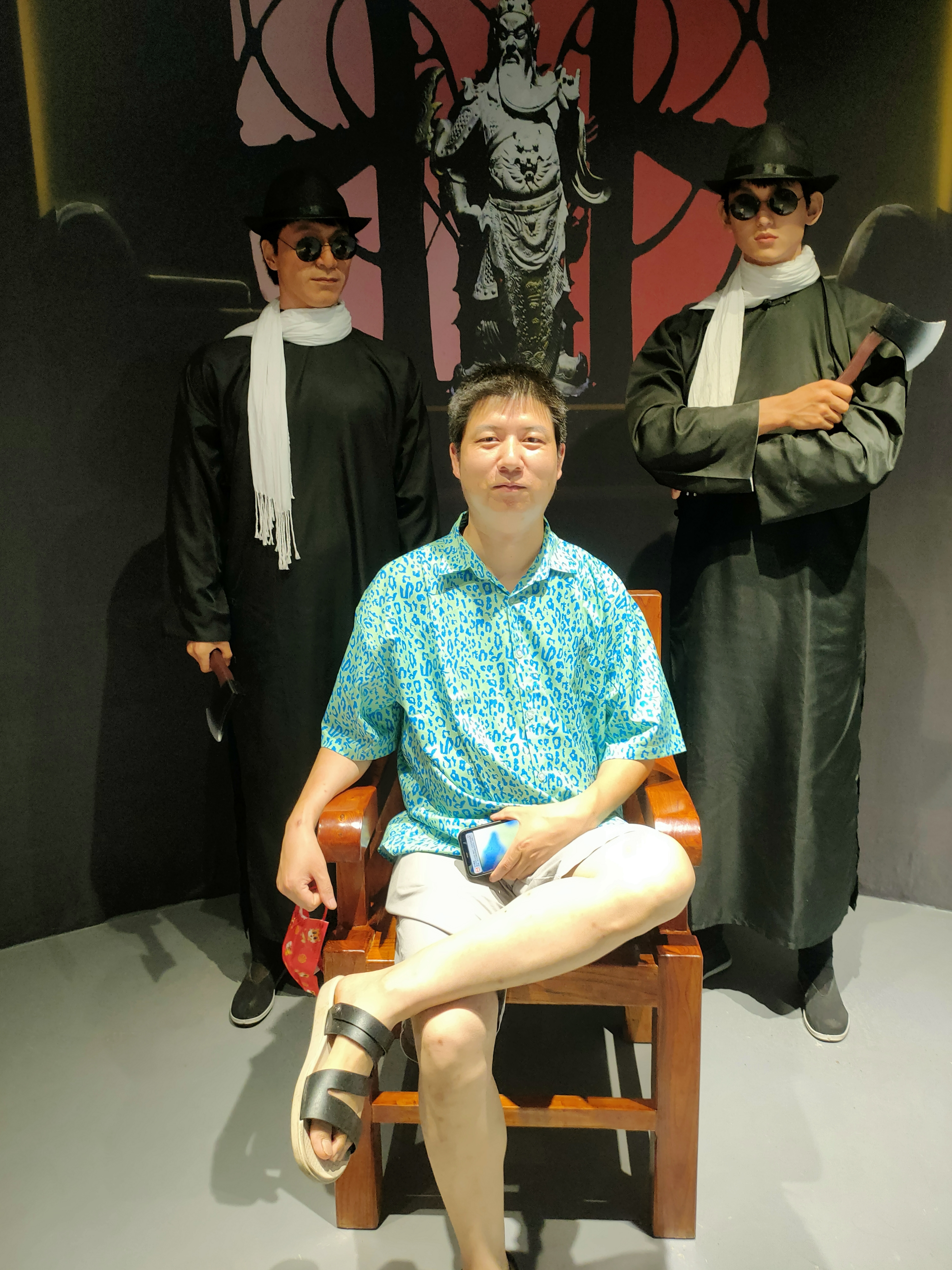 我与众“明星”的合影