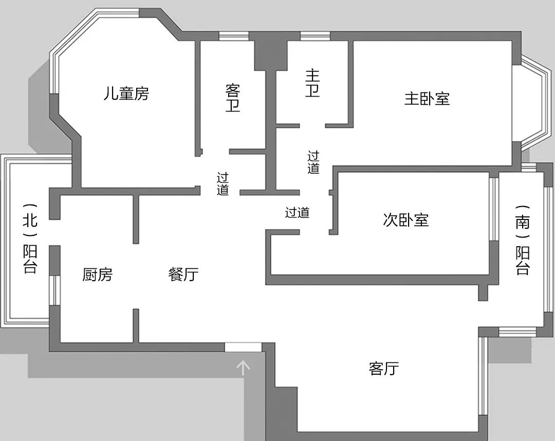 爆改南京133㎡，把墙拆光布局全换！客厅豁然开朗，太赞