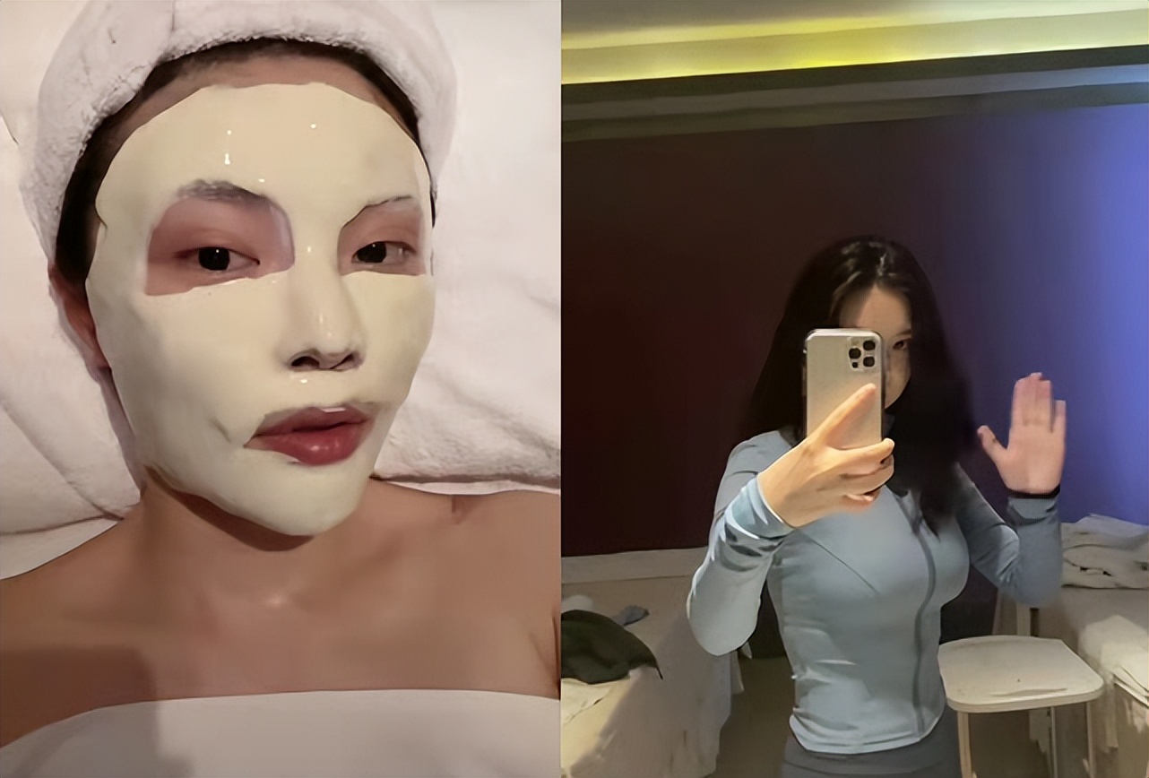 “大嫂”徐冬冬晒洗澡护肤过程！身上仅裹条毛巾，用针挑痘不怕疼