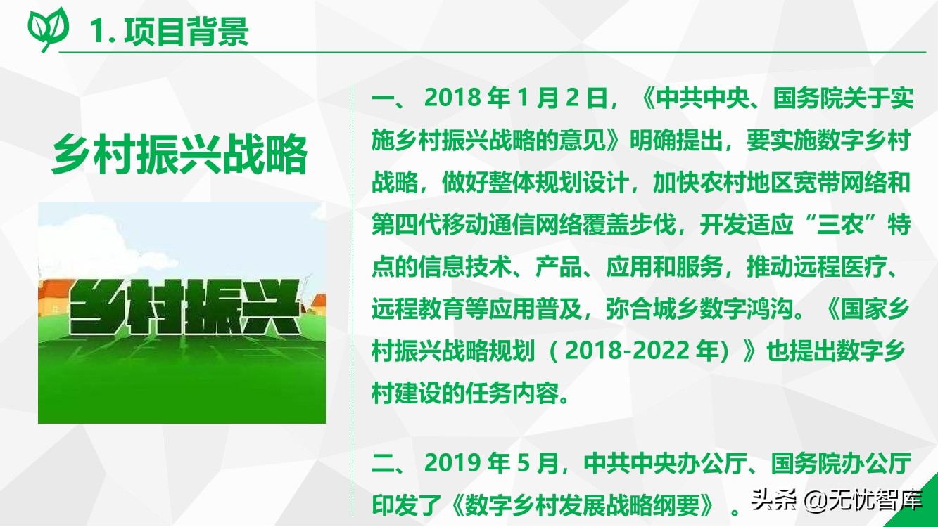 数字乡村综合解决方案（附PPT全文）