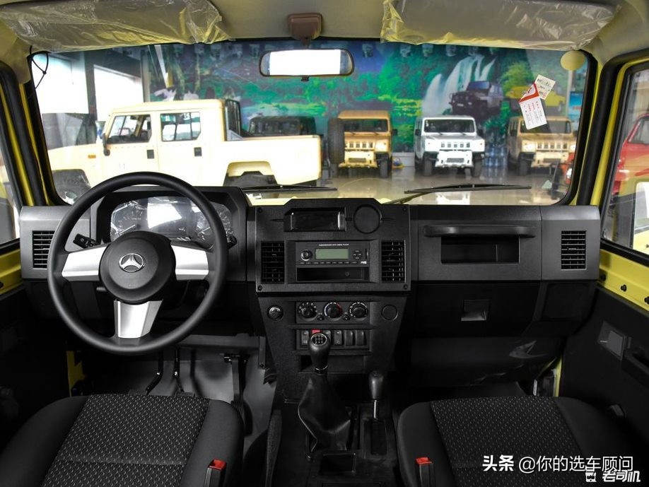 灵感来源牧马人，北汽制造BJ212渲染图