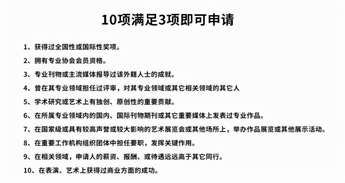 美国移民杰出人才EB1A，都适合哪些人？
