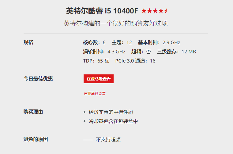 2021六大CPU推薦，英特爾與AMD平分秋色