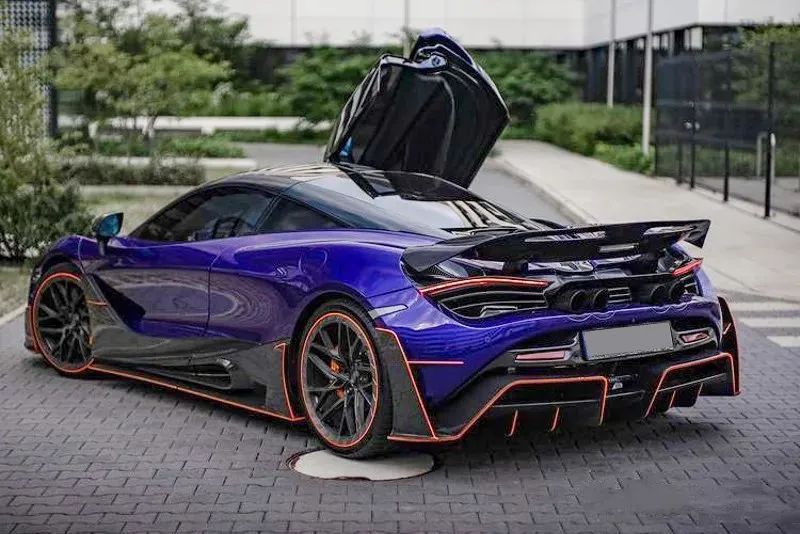 "笑脸杀手"迈凯伦720s怎么改?星光紫配mansory真就"对味"