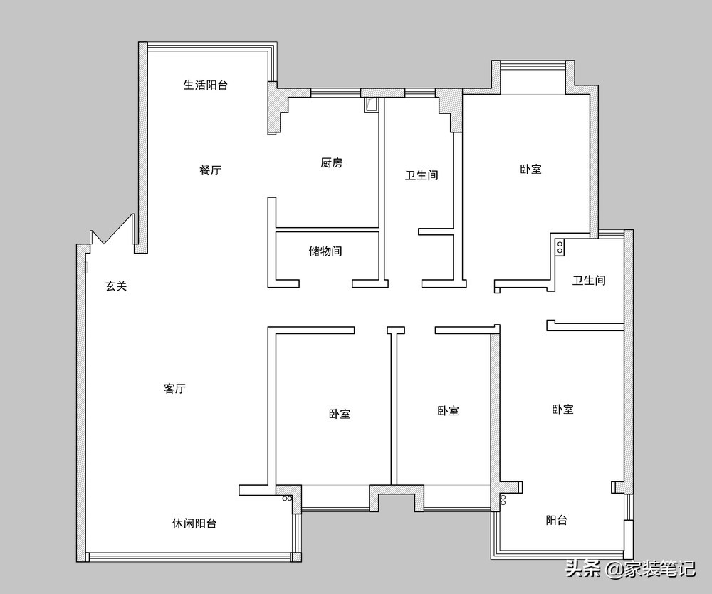 长沙70后夫妻，买180㎡四居室，装传统中式，看上去庄重，有品味