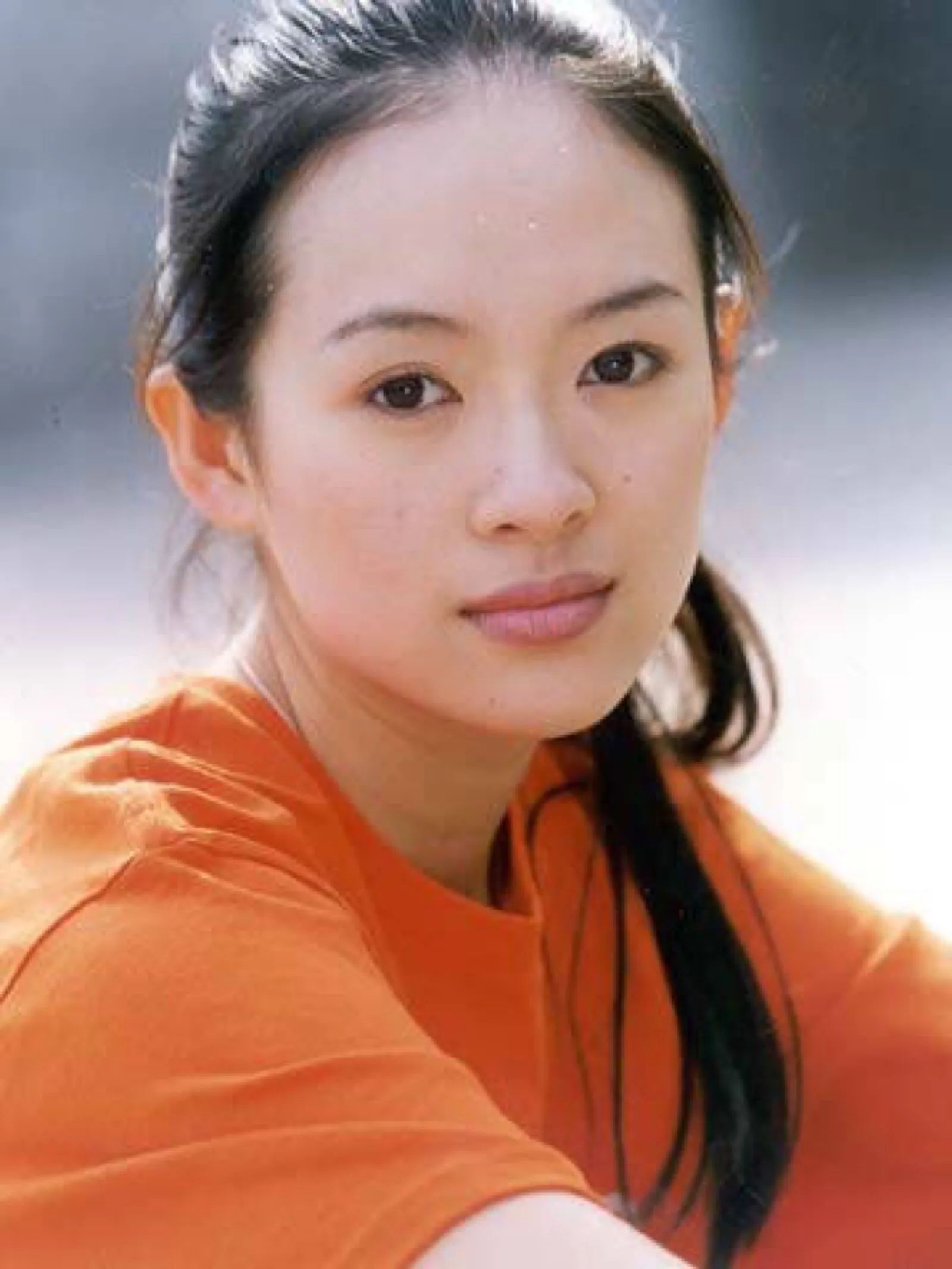 章子怡，年轻时的几张片