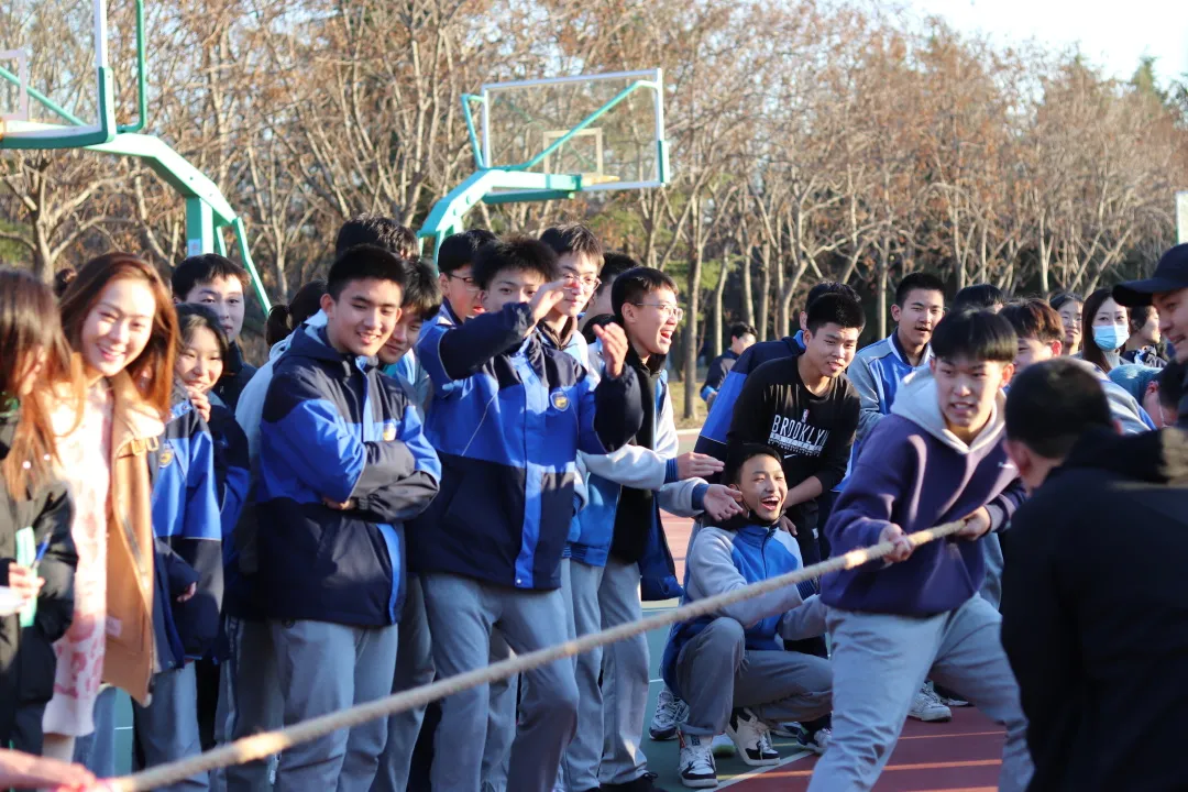 凝心聚力 趣味无限 | 潍坊恒德实验学校高一年级拔河比赛精彩瞬间