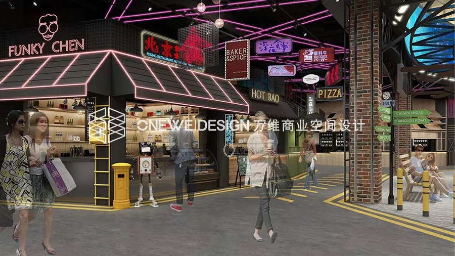 网红主题街区设计,石门街市,新新人类的火车王国